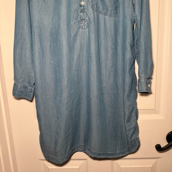 Old Navy Women’s Medium Long Sleeve Denim Tunic Dress - Picture 3 of 7
